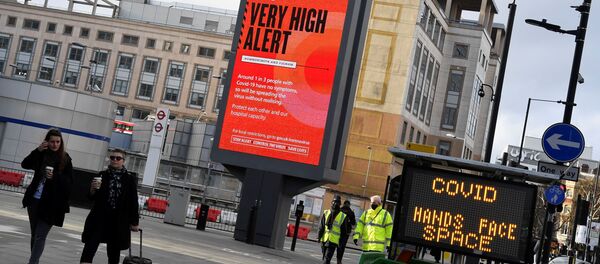 Коронавирус в Великобритании Коронавирус в Великобритании - Sputnik Latvija
