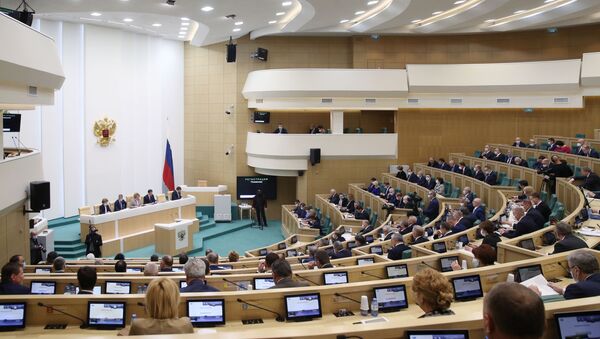 Заседание Совета Федерации РФ - Sputnik Латвия