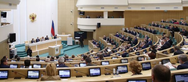 Заседание Совета Федерации РФ - Sputnik Латвия