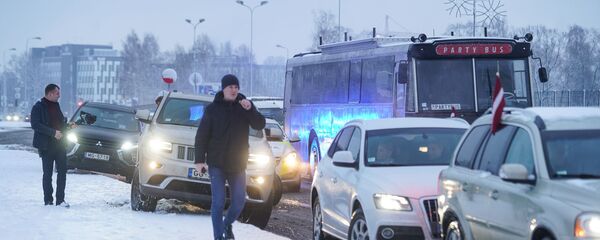 Акция Заезд свободы. - Sputnik Латвия