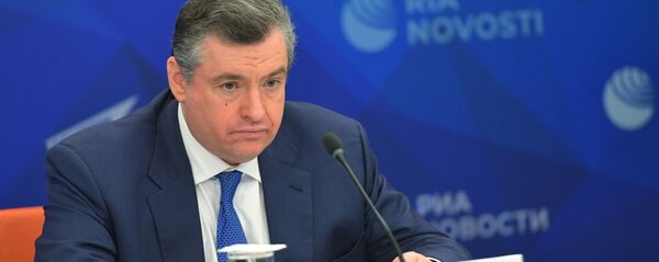 Председатель комитета Государственной думы РФ по международным делам Леонид Слуцкий Председатель комитета Государственной думы РФ по международным делам Леонид Слуцкий - Sputnik Latvija