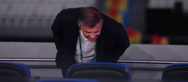 Президент Международной федерации хоккея Рене Фазель - Sputnik Латвия