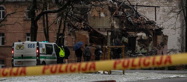 В доме на улице Мелнсила в Риге произошел взрыв - Sputnik Латвия
