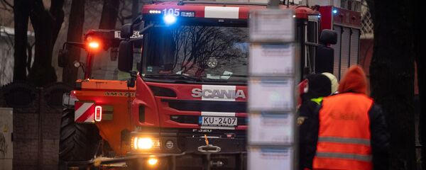 В доме на улице Мелнсила в Риге произошел взрыв - Sputnik Латвия