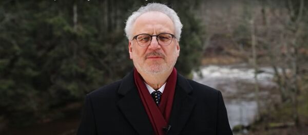 Новогоднее обращение президента Латвии Эгилса Левитса - Sputnik Латвия