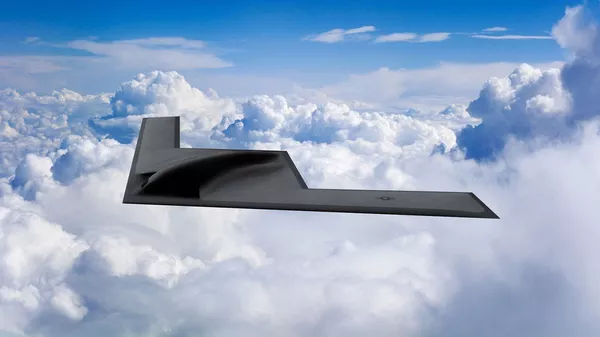 Эскиз бомбардировщика B-21 Raider - Sputnik Latvija