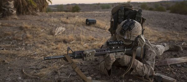 Солдат армии США - Sputnik Latvija