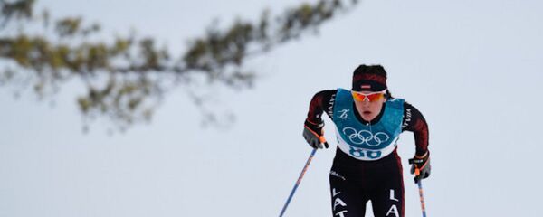 Латвийская лыжница Патриция Эйдука - Sputnik Латвия