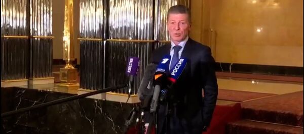 Для Украины было бы самоубийством возобновить боевые действия в Донбассе. Дмитрий Козак - Sputnik Латвия