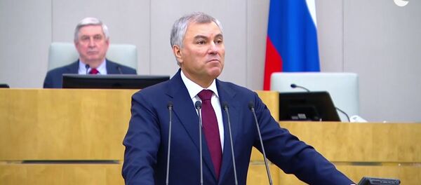 Володин о блокировке Трампа Володин о блокировке Трампа - Sputnik Латвия