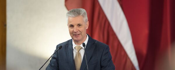 Министр обороны Латвии Артис Пабрикс - Sputnik Латвия