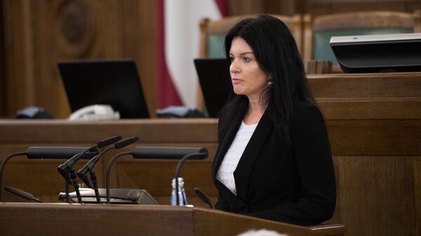 Министр благосостояния Латвии Рамона Петравича - Sputnik Латвия