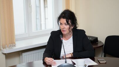 Министр благосостояния Латвии Рамона Петравича