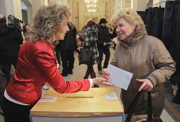 Референдум о статусе русского языка в Латвии 18 февраля 2012 года - Sputnik Латвия