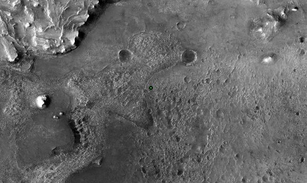 Место посадки марсохода NASA Perseverance Mars Rover на Марсе - Sputnik Латвия