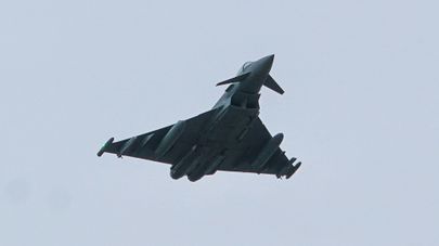 Истребитель Eurofighter итальянских ВВС 