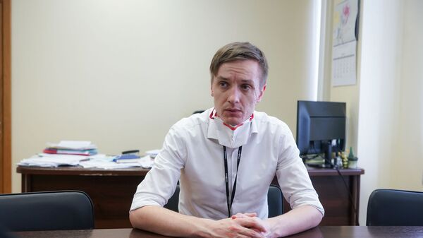 Григорий Семенов, член правления Даугавпилсской региональной больницы - Sputnik Латвия