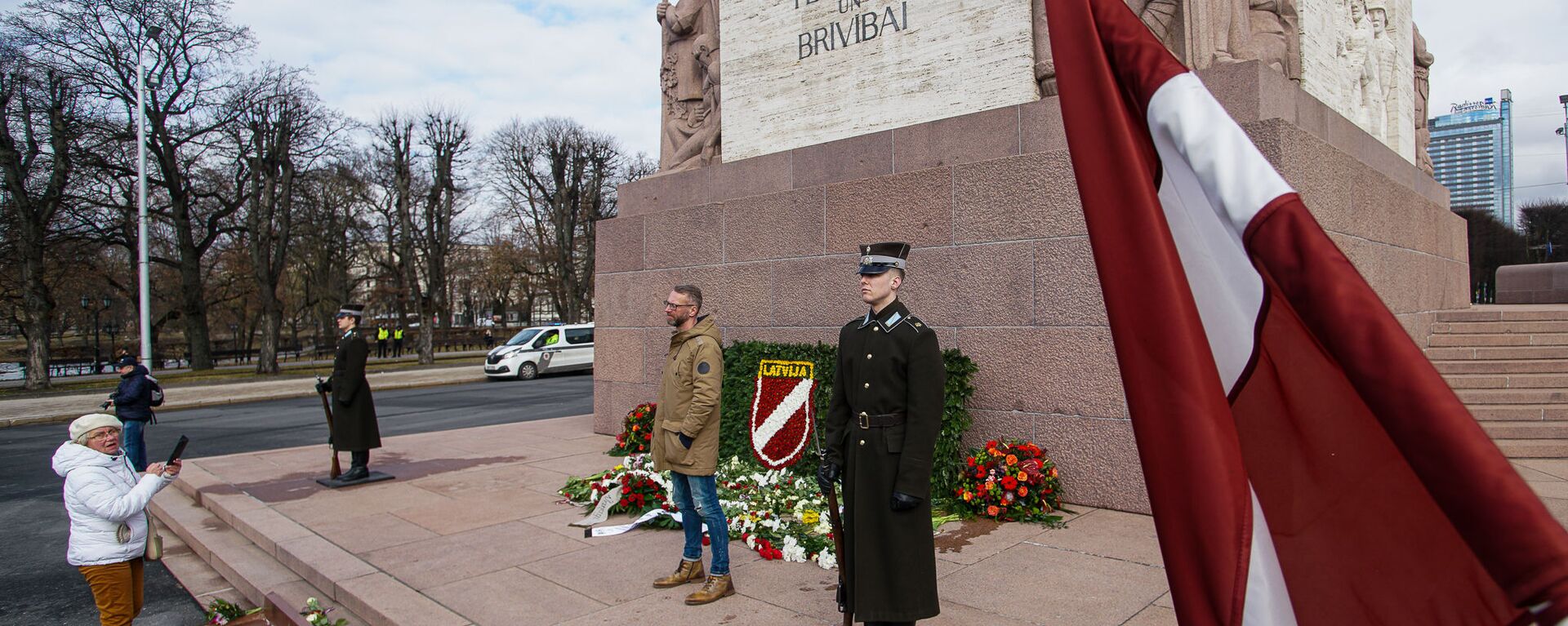 День памяти латышских легионеров Ваффен СС в Риге, 16 марта - Sputnik Латвия, 1920, 16.03.2021