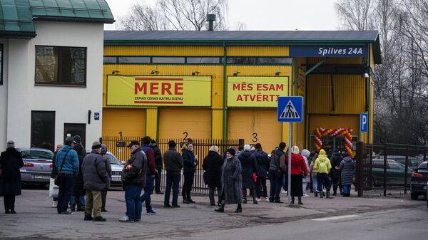 Zemo cenu veikals Mere atvērts Iļģuciemā - Sputnik Latvija