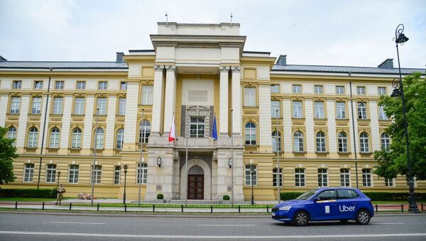 Здание канцелярии премьер-министра Польши - Sputnik Latvija