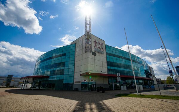 Многофункциональный спортивно-концертный комплекс Арена Рига готовится принять матчи чемпионата мира по хоккею - Sputnik Латвия