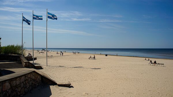 Пляж в Юрмале - Sputnik Латвия