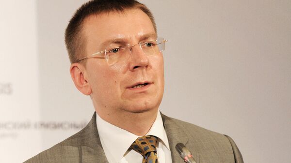 Министр иностранных дел Латвии Эдгарс Ринкевичс - Sputnik Латвия