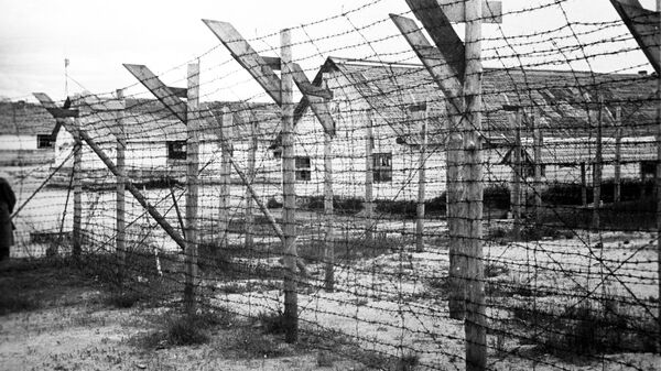 Финский концентрационный лагерь в городе Медвежьегорске - Sputnik Latvija