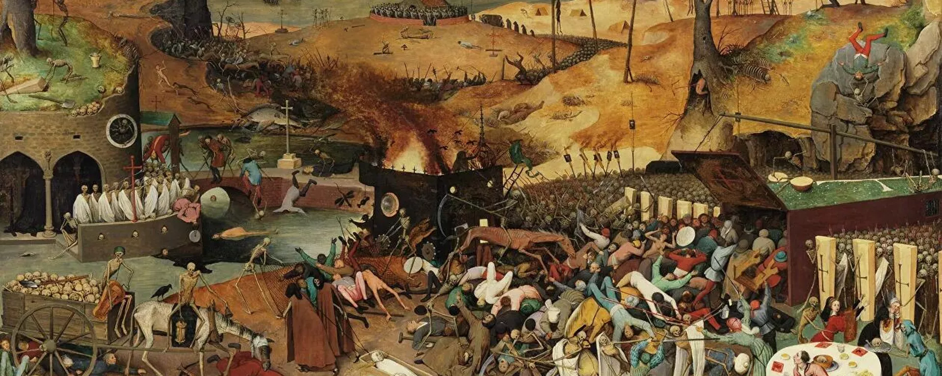 Pīters Brēgels Vecākais Nāves triumfs (apm. 1562.g.)  - Sputnik Latvija, 1920, 04.07.2021