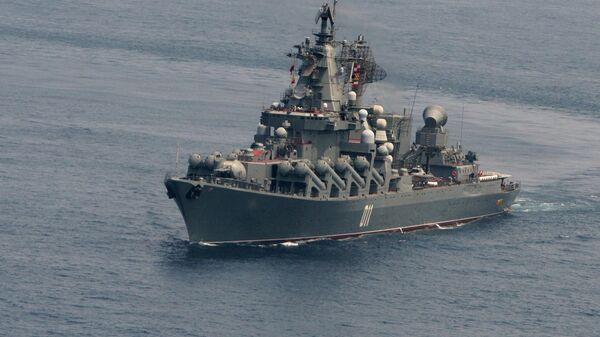 Гвардейский ракетный крейсер ВМФ РФ Варяг - Sputnik Латвия