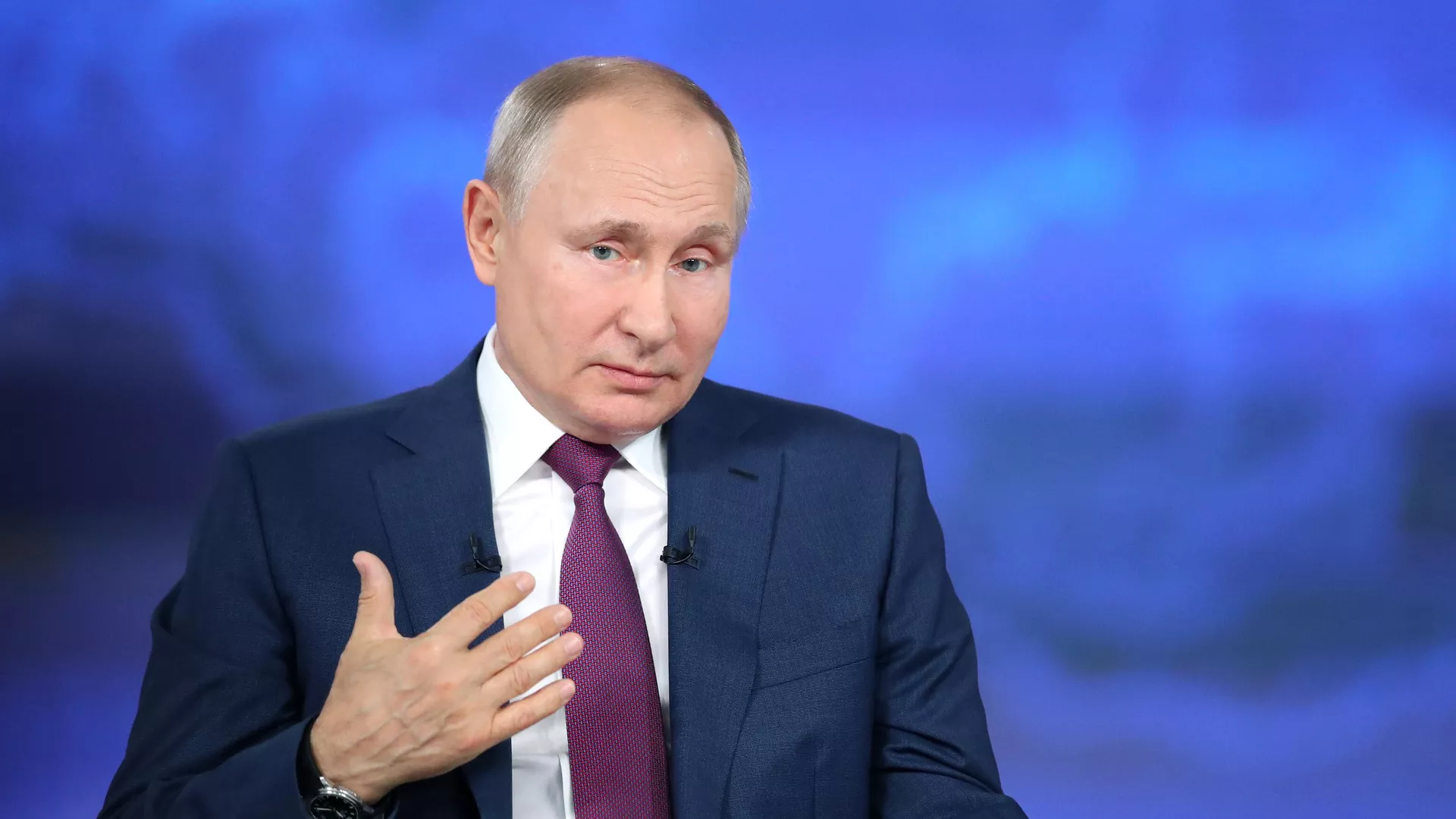 Прямая линия с президентом РФ Владимиром Путиным