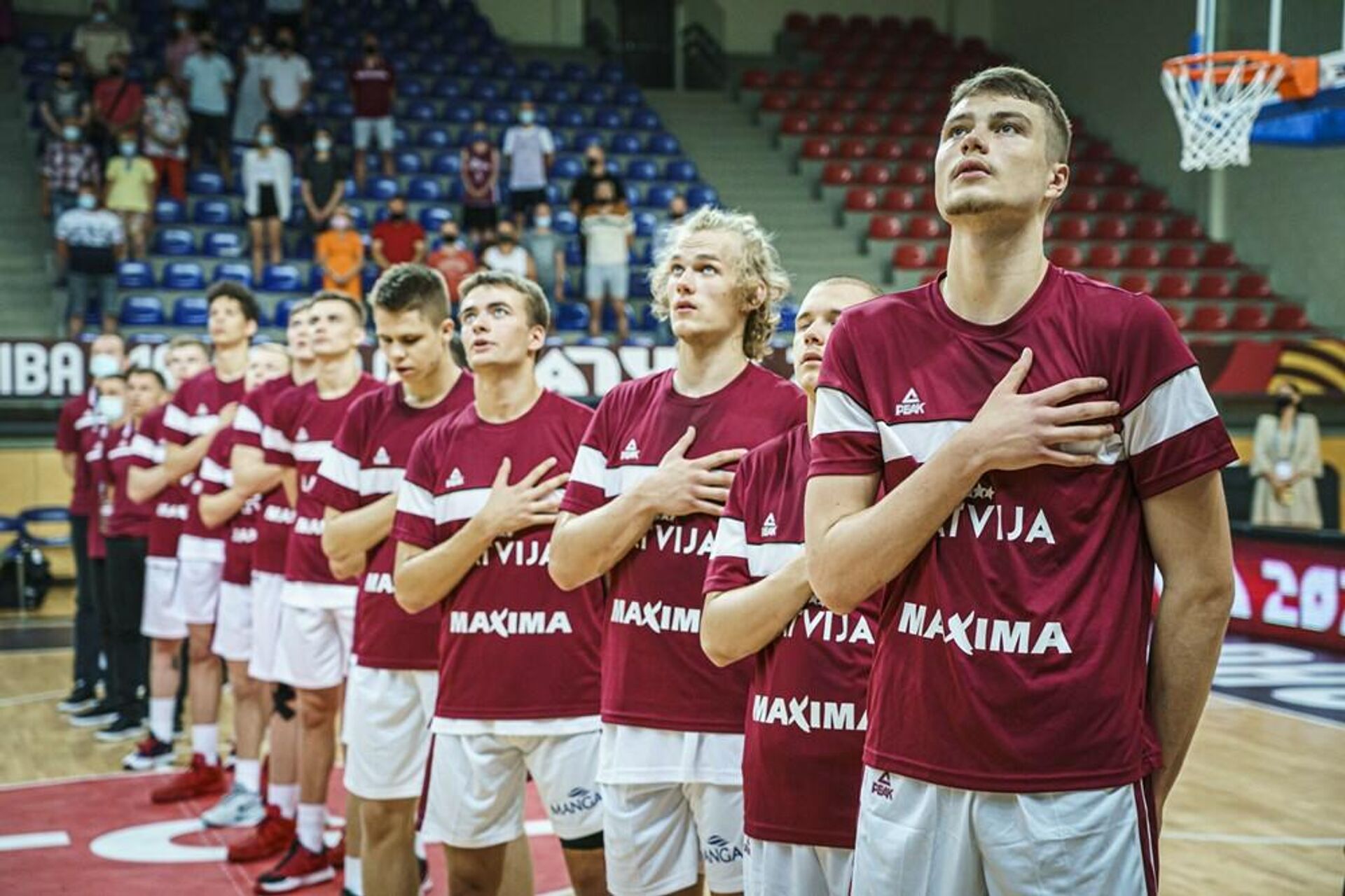 Сборная Латвии по баскетболу - Sputnik Латвия, 1920, 05.07.2021