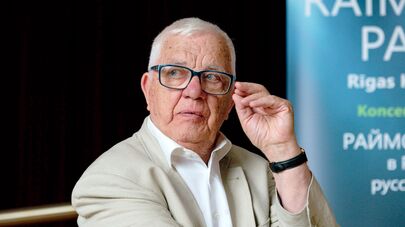 Раймонд Паулс даст восемь концертов в августе и один в сентябре