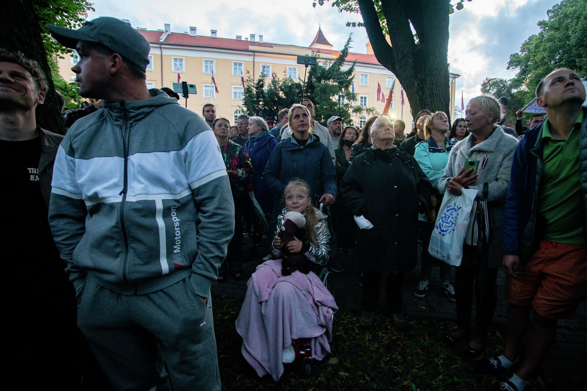 Акция протеста против обязательной вакцинации в Риге, 18 августа - Sputnik Латвия, 1920, 19.08.2021