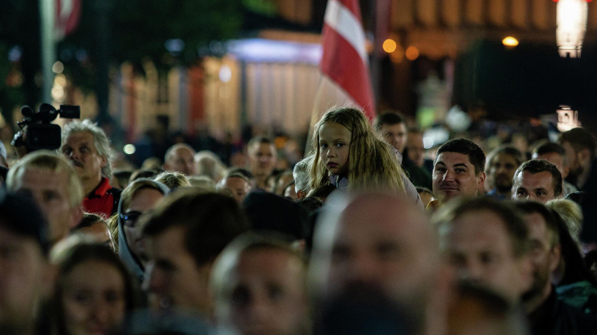 Акция протеста против обязательной вакцинации в Риге, 18 августа - Sputnik Латвия, 1920, 15.09.2021
