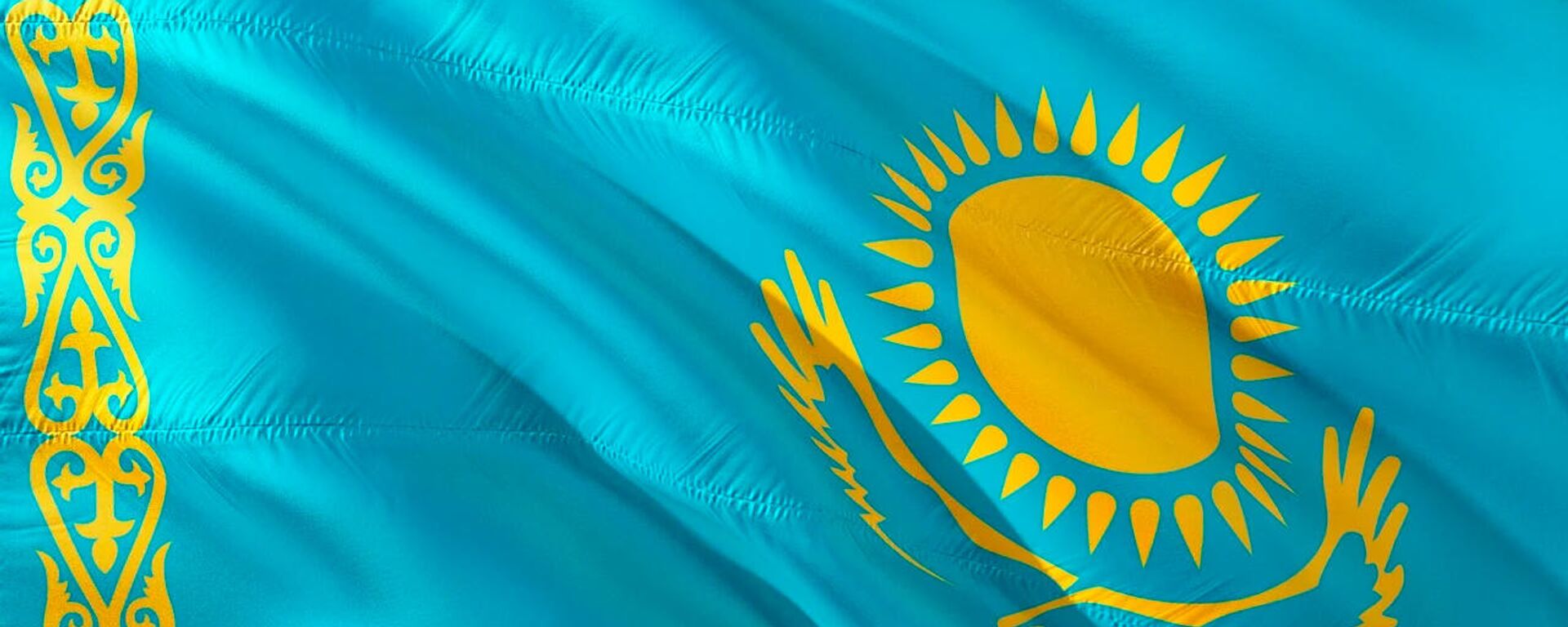 Флаг республики Казахстан - Sputnik Латвия, 1920, 01.09.2021