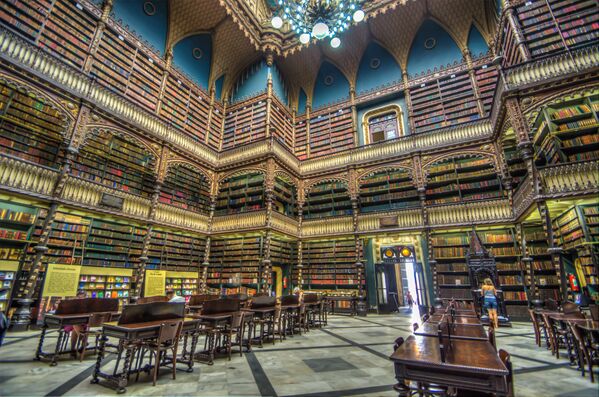 Portugāles karaliskā bibliotēka, Riodežaneiro, Brazīlija - Sputnik Latvija