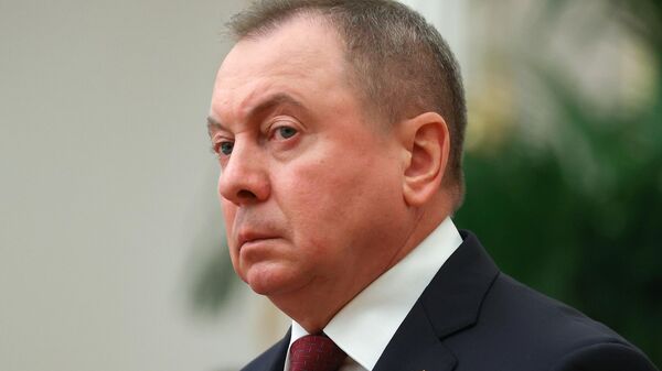 Министр иностранных дел Беларуси Владимир Макей - Sputnik Латвия