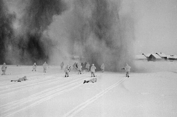 Бои в Подмосковье, Западный фронт, октябрь-декабрь 1941 год - Sputnik Латвия