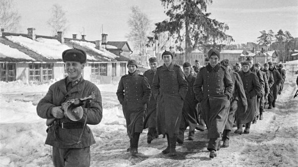Пленные немцы под Москвой. 1941 год - Sputnik Latvija