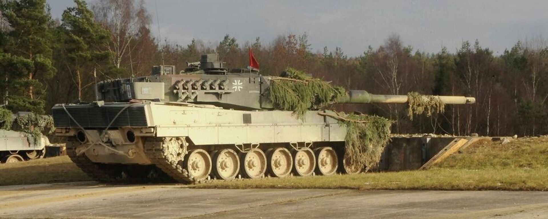 Немецкий танк Leopard 2 - Sputnik Латвия, 1920, 16.05.2023