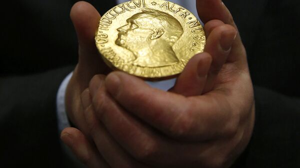 Медаль Нобелевской премии мира в Балтиморе - Sputnik Латвия