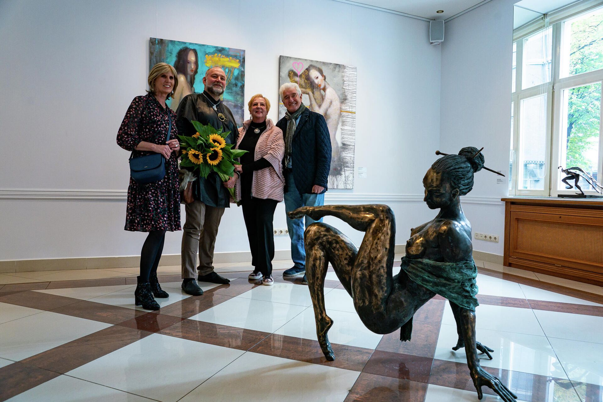 В Риге открылась совместная выставка трех художников из Эстонии MŪZA/MUSE/МУЗА  - Sputnik Латвия, 1920, 11.10.2021