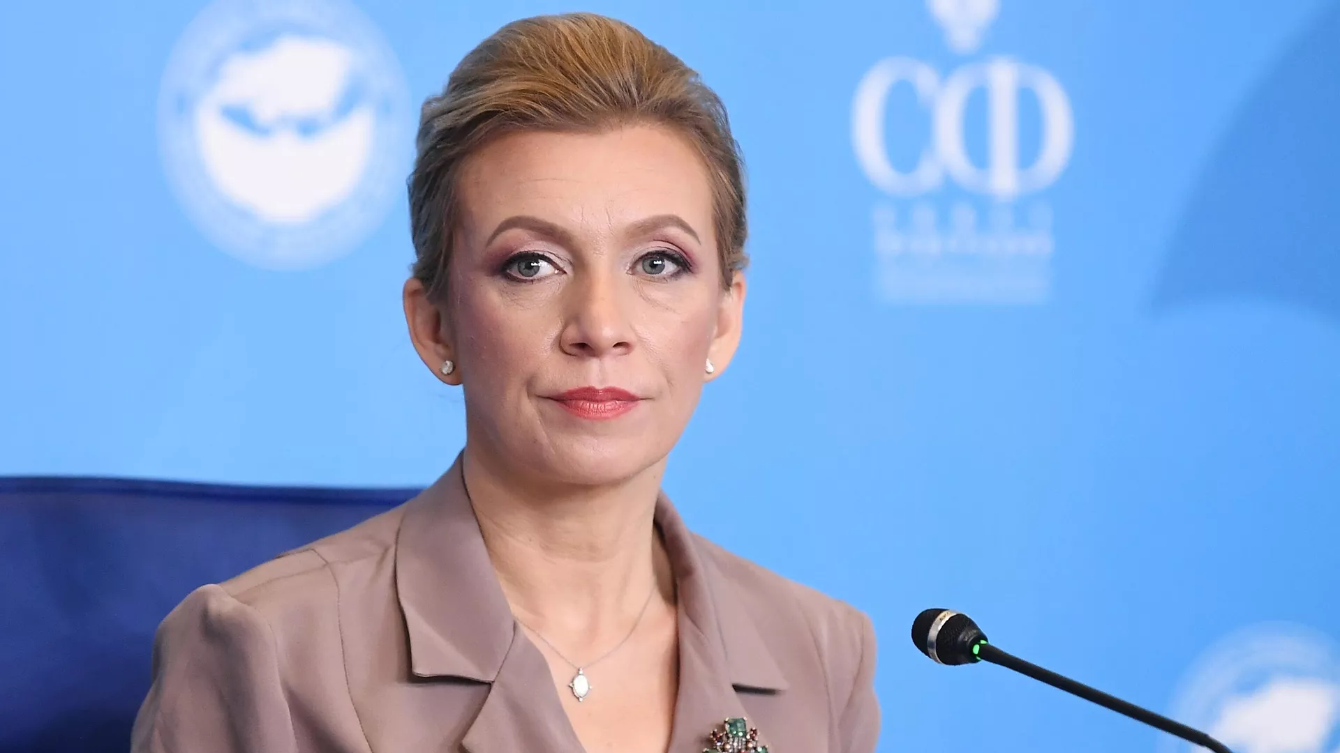 Официальный представитель Министерства иностранных дел РФ Мария Захарова