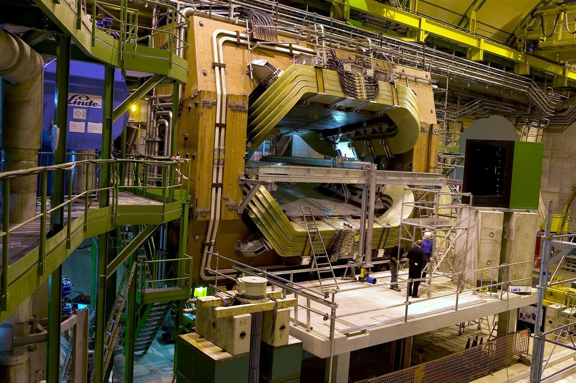 Детектор LHCb Большого адронного коллайдера - Sputnik Latvija, 1920, 31.10.2021