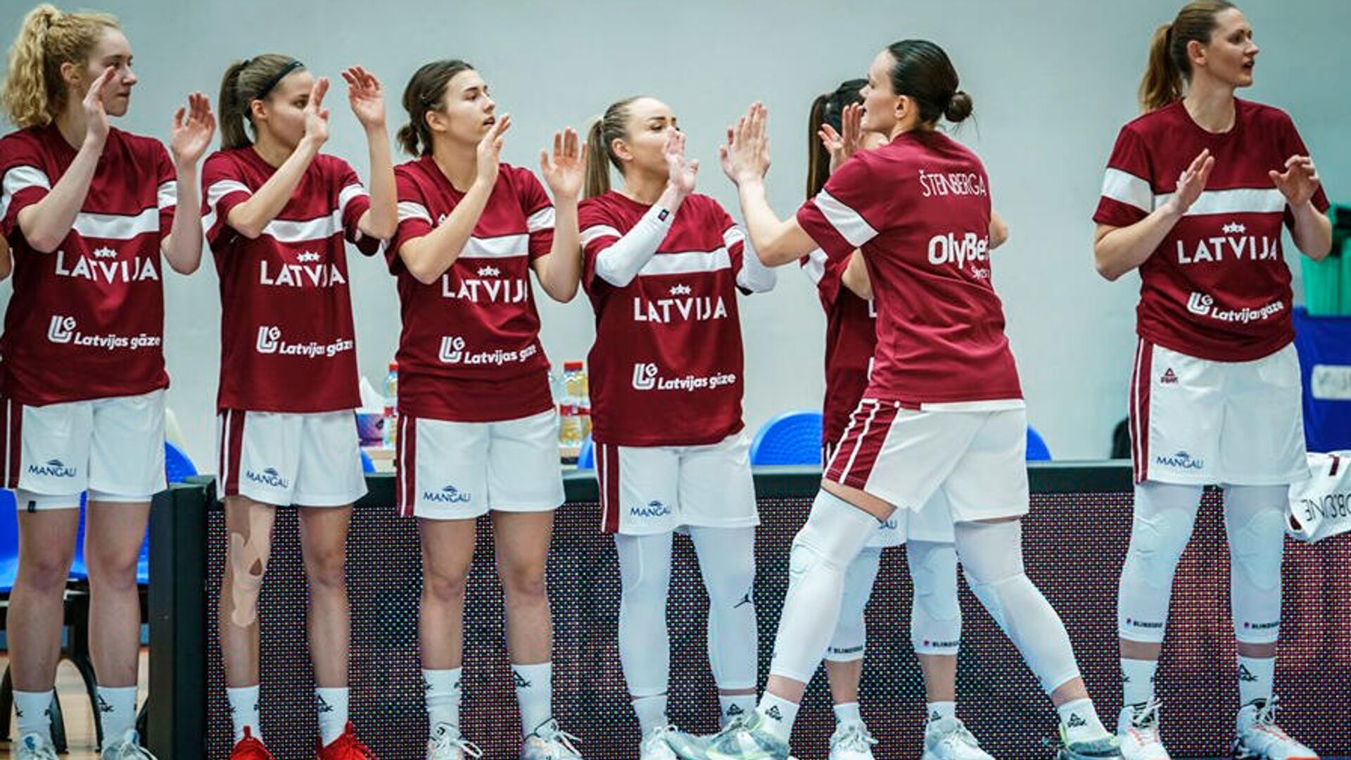 Женская сборная Латвии по баскетболу - Sputnik Латвия, 1920, 15.11.2021
