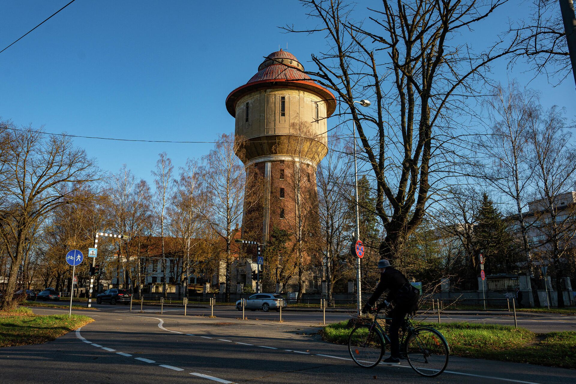 Водонапорная башня Чиекуркалнса - Sputnik Латвия, 1920, 22.11.2021