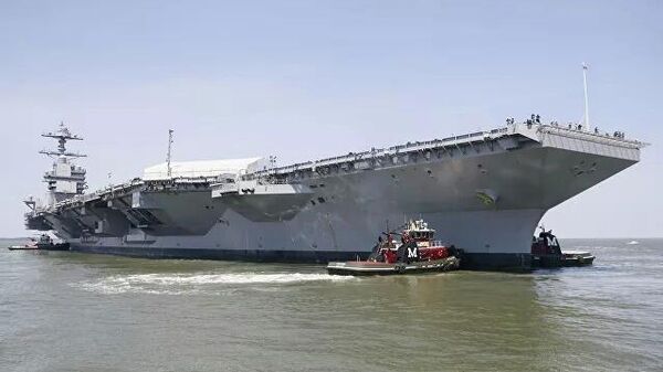 Авианосец USS Gerald R. Ford (CVN-78)  - Sputnik Латвия