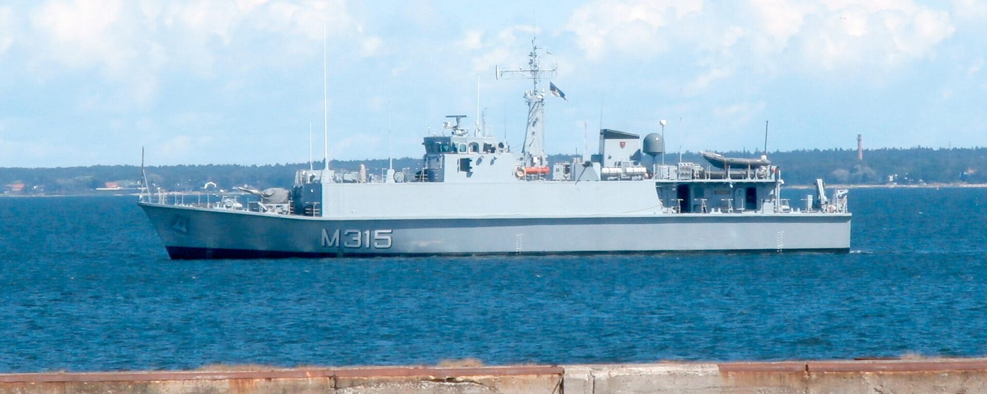 Минный тральщик ВМС Эстонии Ugandi - Sputnik Латвия, 1920, 18.05.2025