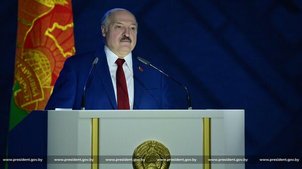 Александр Лукашенко 28 января во Дворце Республики обращается с ежегодным посланием - Sputnik Latvija